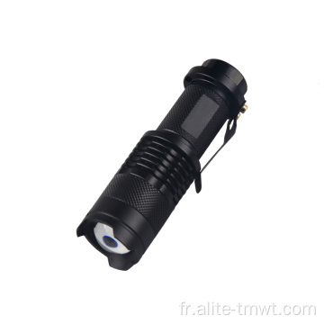 Mini Pocket Zoom de poche 3W personnalisée Lampe de poche tactique